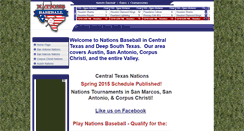 Desktop Screenshot of deepsouth.nations-baseball.com