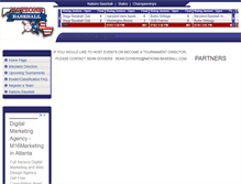 Tablet Screenshot of maryland.nations-baseball.com