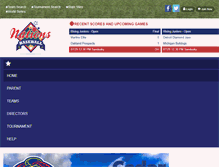 Tablet Screenshot of nations-baseball.com
